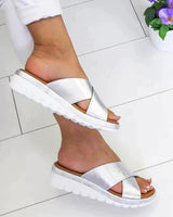 CloudWalk | Ergonomische Trend-Sandalen in Silber
