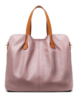 Naelaa – Klassische, Formstabile Trage Tasche in Rosa