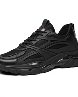 Finn | Höhensteigernde Sneaker in Schwarz +8CM