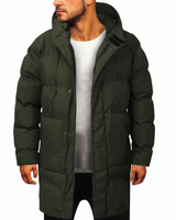 Wass | Wasserdichte Winterjacke mit Kapuze in Olivgrün