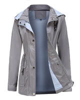 ZURY - Die winddichte und stylische Jacke in Grau