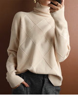 Dicker Pullover für Frauen - NALI in Beige