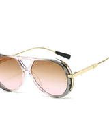 Liva | Stilvolle Sonnenbrille mit UV-Schutz in Rosa / Grau