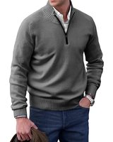 IGOR | Wärmender und eleganter Pullover in Dunkelgrau