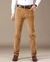 Cecilio™ Premium Corduroy Hosen in Khaki