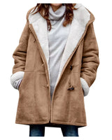 ISABELLA  - Fleece-Wildlederjacke in Braun