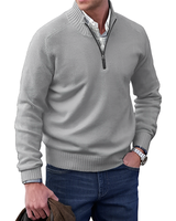 IGOR | Wärmender und eleganter Pullover in Hellgrau