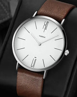 Stilvolles Herren Armband - Henry in Braun/Weiß