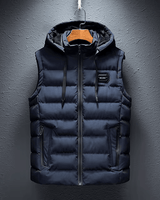 GRIFFINE – Ärmelose Outdoor-Jacke in Blau