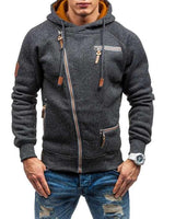 Lyona | Modischer Pullover Winterjacke Herren in Schwarz