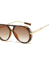 Liva | Stilvolle Sonnenbrille mit UV-Schutz in Verlauf / Braun