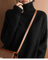 Dicker Pullover für Frauen - NALI in Schwarz