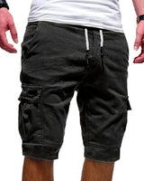 Benjamin - Cargo Shorts mit Taschen in Dunkelgrau