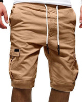 Benjamin - Cargo Shorts mit Taschen in Khaki