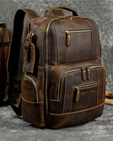 SummitCarry – Vintage Reiserucksack Aus Rindsleder in Braun