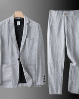 Zeron - Lässig-eleganter Zweiteiler in Grau