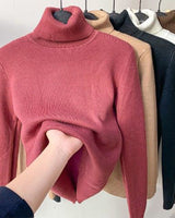 Charles | Maxi-Komfortpullover mit Rollkragen in Rose