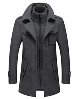 Harold | Herren Wintermantel Jacket in Grau