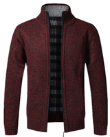 DERRICK – Funktionale Fleecejacke für kalte Tage in Rot