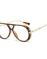 Liva | Stilvolle Sonnenbrille mit UV-Schutz in Schildpatt / Transparent