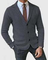 Bren™ | Casual Slim Blazer für Herren mit Taschen in Dunkelgrau