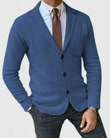 Bren™ | Casual Slim Blazer für Herren mit Taschen in Blau