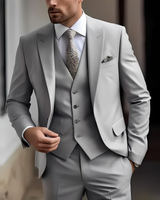 Abenner - Eleganter dreiteiliger Anzug in Grau