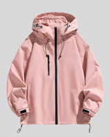 Herren-Kapuzenjacke Mit Wärmeisolierung - Mirko in Rosa