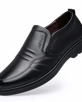 Herrenschuh Mit Gepolsterter Sohle - Linus in Schwarz