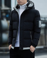 IKER - Warme & wasserdichte Winterjacke in Schwarz