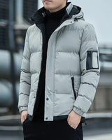 IKER - Warme & wasserdichte Winterjacke in Grau
