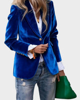 Aria - Maßgeschneiderter Blazer für einen makellosen, schicken Look in Blau