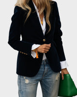 Aria - Maßgeschneiderter Blazer für einen makellosen, schicken Look in Schwarz