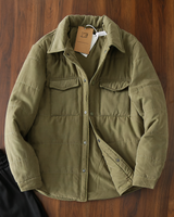 XANDER - Winterjacke im Vintage-Stil in Armeegrün