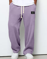 Vekor - Weit geschnittene Hose mit Soft-Touch-Finish in Lila