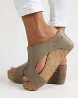 Cora | Leicht Atmungsaktiv Sandalen in Beige