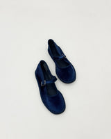 Friulane mit Riemen in Blau