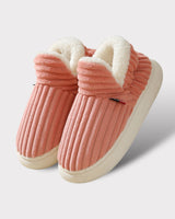 Luxus Winterhausschuhe - Elise in Rosa