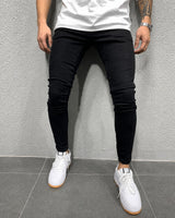Keelan - Modische Slim Fit Röhrenjeans in Schwarz