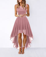 Airish - Faszinierendes asymmetrisches Kleid in Rosa