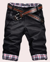 Rayan - Stilvolle Streetwear-Shorts in Schwarz