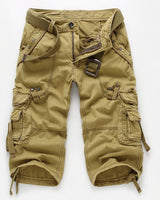 Wade - Klassische Cargoshorts in Gelb