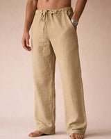Crawford - Bequeme Atmungsaktive Hose in Khaki