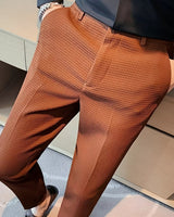 Edmund - Stilvolle Gekürzte Hose in Braun