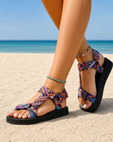 Shea - Stilvolle Bequeme Sandalen in Lila