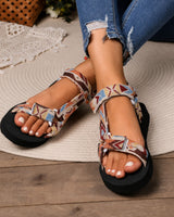 Shea - Stilvolle Bequeme Sandalen in Khaki