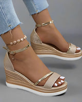 Mildred - Stilvolle Sandalen mit Schnalle in Pink