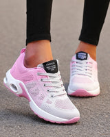 Lina - Bequeme Sneaker mit luftdurchlässiger Polsterung in Rosa