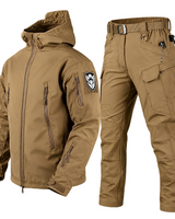 Gergely - Komplettes Ski-Set für Herren in Beige