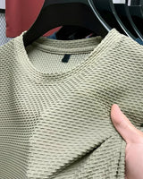 Edwin - Stilvolles Texturhemd in Khaki